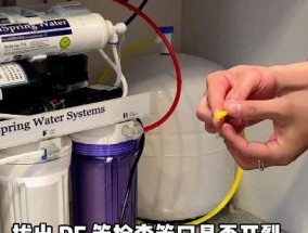 净水器发生通通声的解决方法（应对净水器通通声的有效措施）