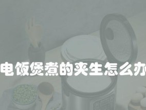 电饭煲做饭夹生的原因（探究电饭煲烹饪夹生现象的原因及解决方法）