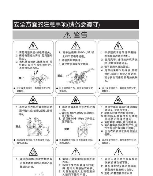 解决LG洗衣机故障代码E6的方法及注意事项（如何修复LG洗衣机故障代码E6）  第1张