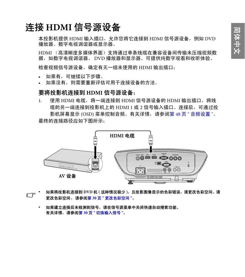 手机同屏老式投影仪（利用手机实现老式投影仪的全新使用方式）  第3张