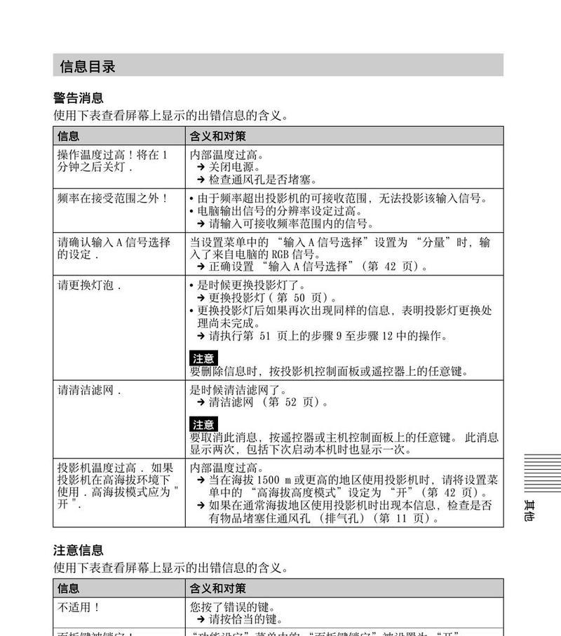 现代投影仪调试方法及应用实例剖析（掌握投影仪调试技巧提升投影效果关键）  第1张